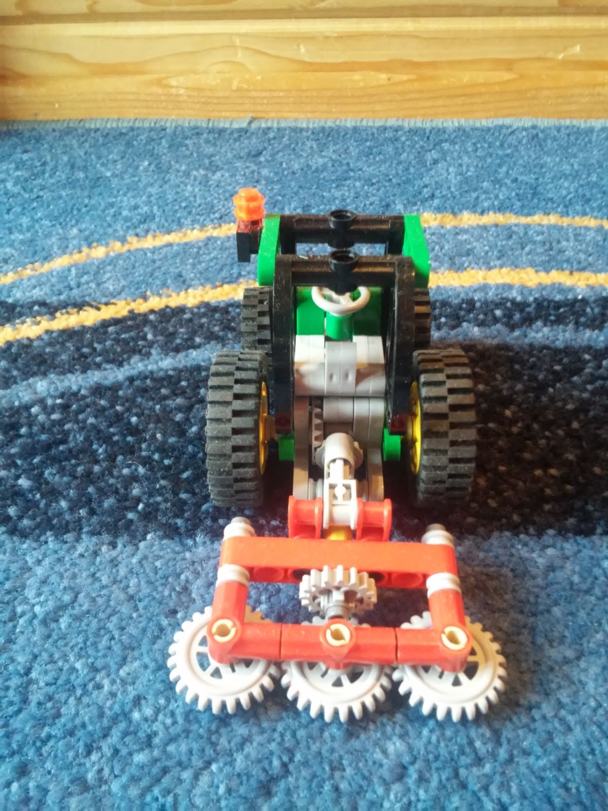 Unikat! Lego technic 8281 motor traktor