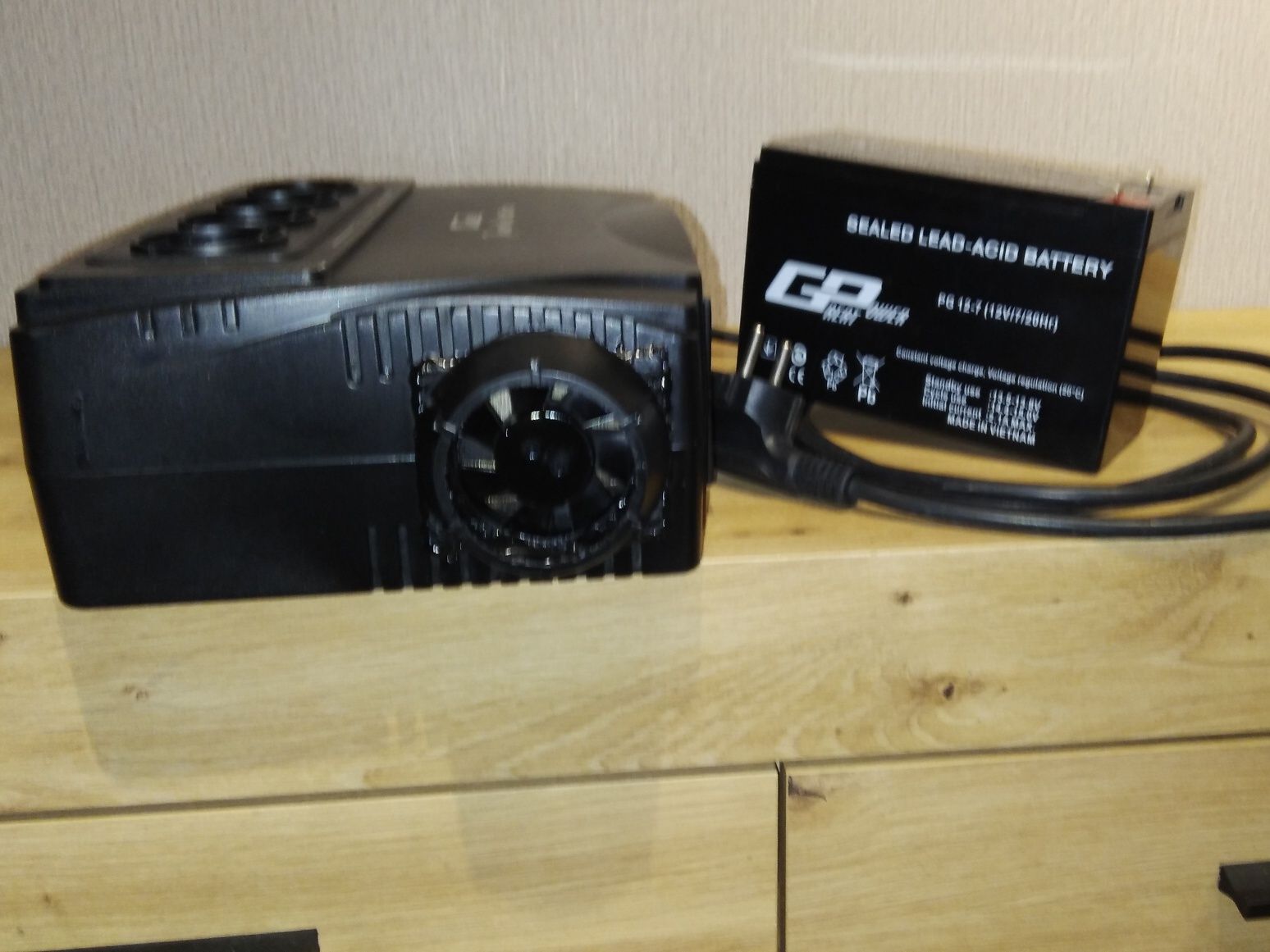 Mustek UPS ДБЖ ИБП 650va. 390 w. 220v. Модернізован!