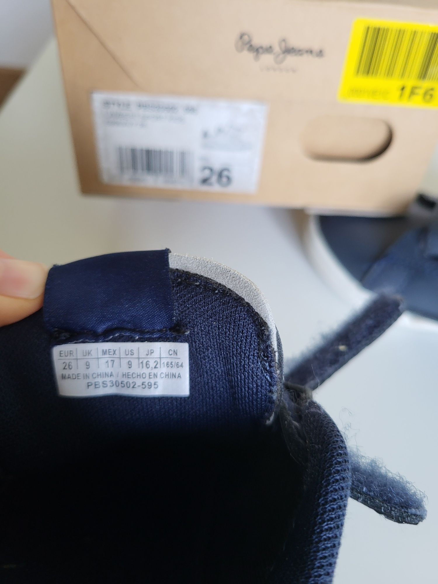 Pepe jeans adidasy na rzep 26