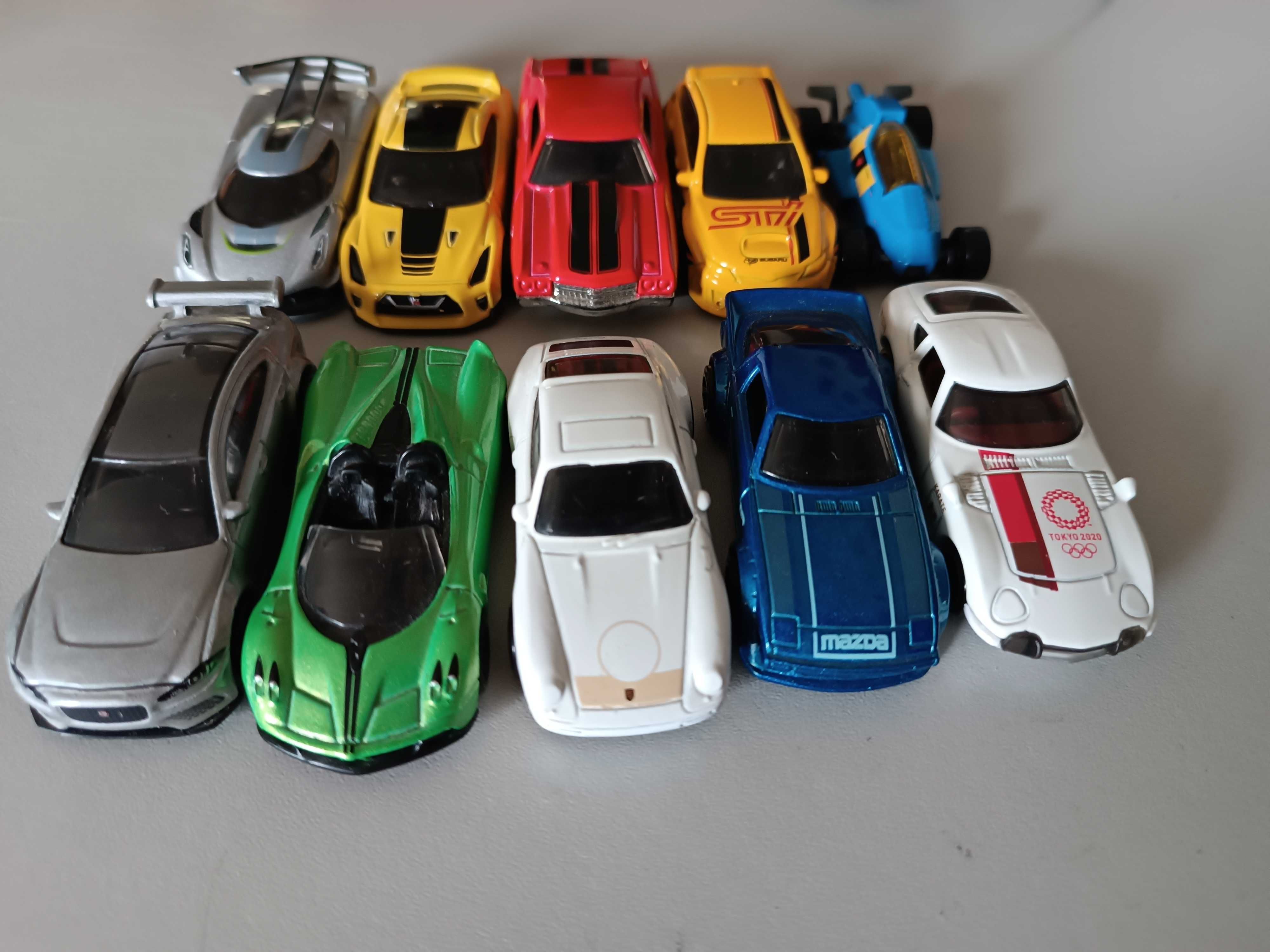 Conjunto 10 Hotwheels