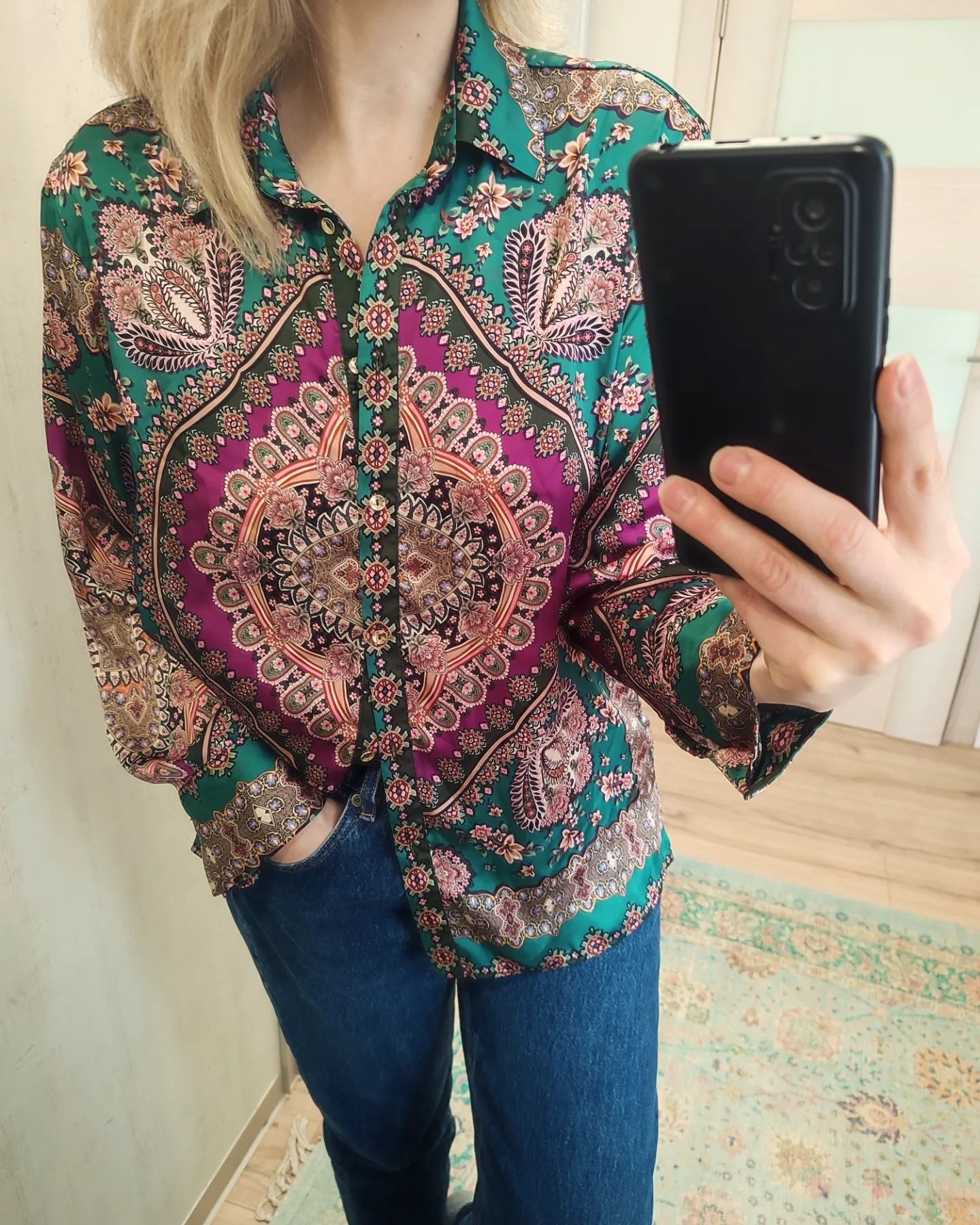 Блуза ,рубашка від Zara в стилі Etro