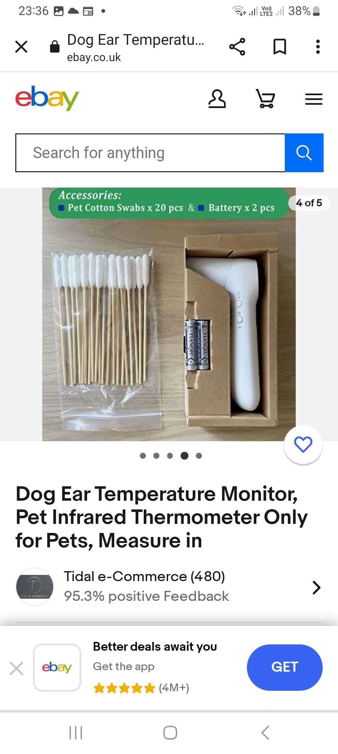 Termometr dla zwierzat