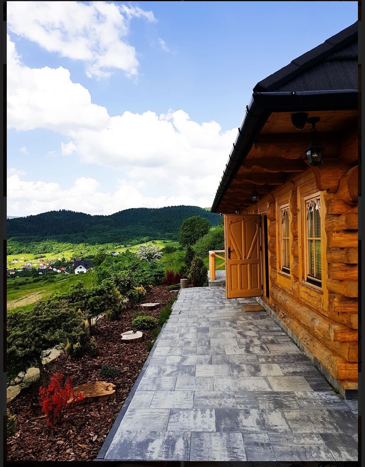 Domek w górach ze strefą relaksu. . Gorce, Beskid Wyspowy.