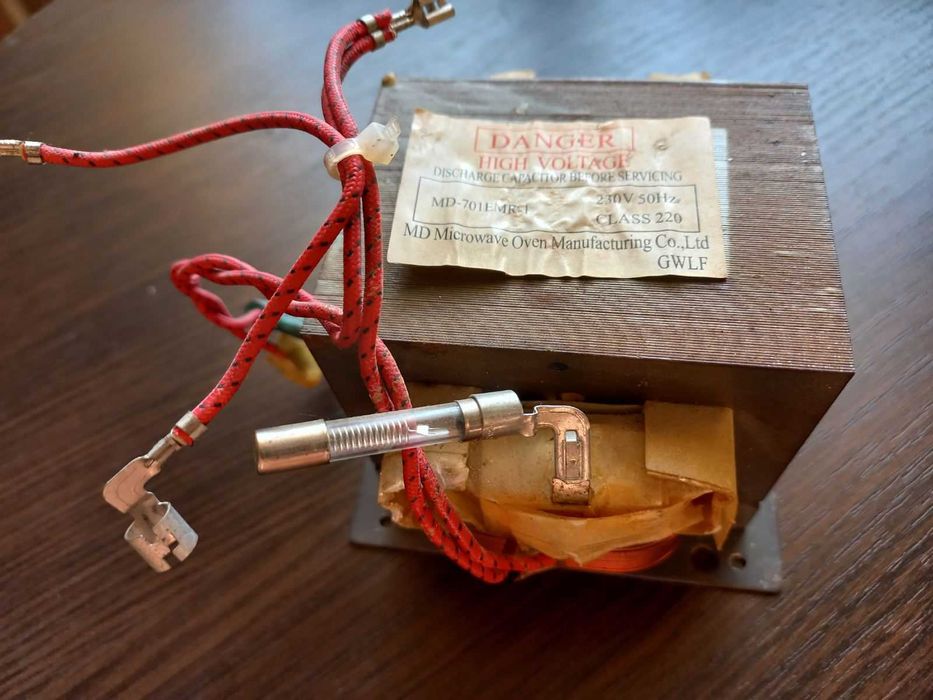 Трансформатор MD-701EMR-1 високовольтний для мікрохвильової пічки