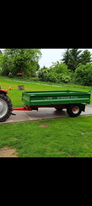 Przyczepa rolnicza Brimont 6 ton