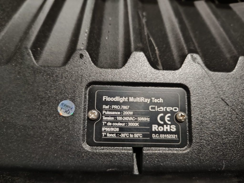 Lampa LED FloodLight Clareo MultiRay Tech 200W