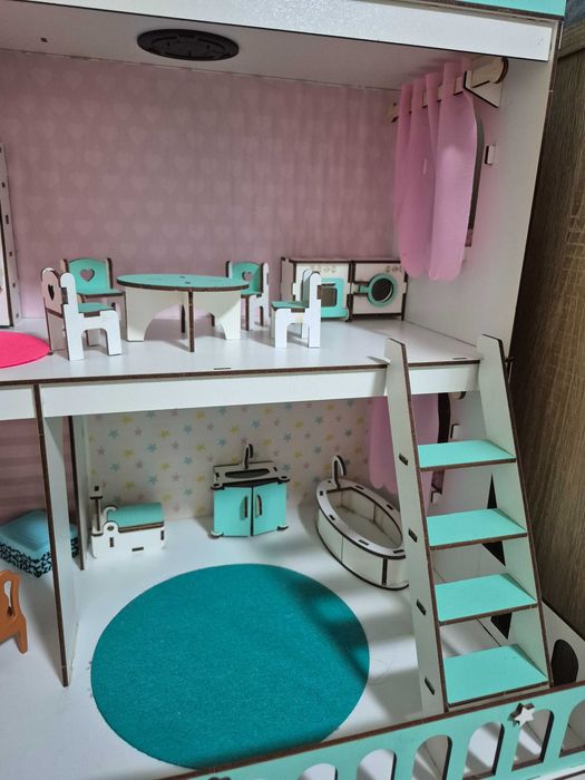 Будинок великий для ляльок ЛОЛ та барби