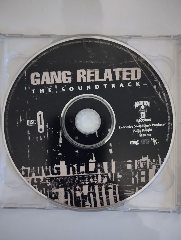 2pac , Gang related - soundtrack - cd x 2, oryginał 1997/2001  rok