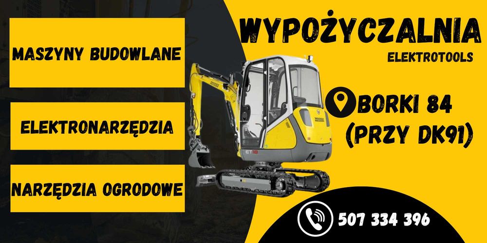 Miniładowarka, separacyjna , widły AVANT wynajem wypożyczenie