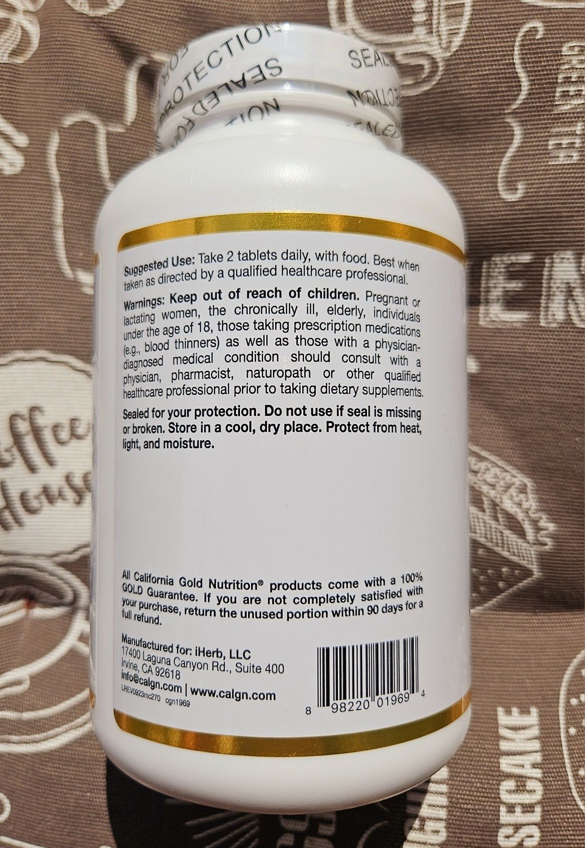 California Gold магній хелат хелатний магний Magnesium chelated 90 270
