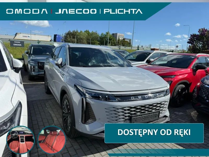 Omoda 9 DOSTĘPNE OD RĘKI! Technology Silver Black-Red