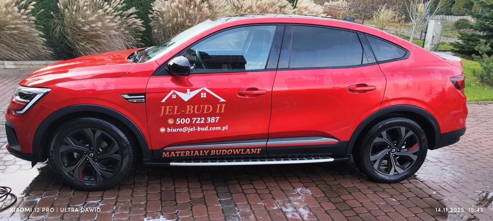 Renault Arkana 1-szy wł. FV23% GAZ 80L na specjalne zamówienie z gwarancją do 2028