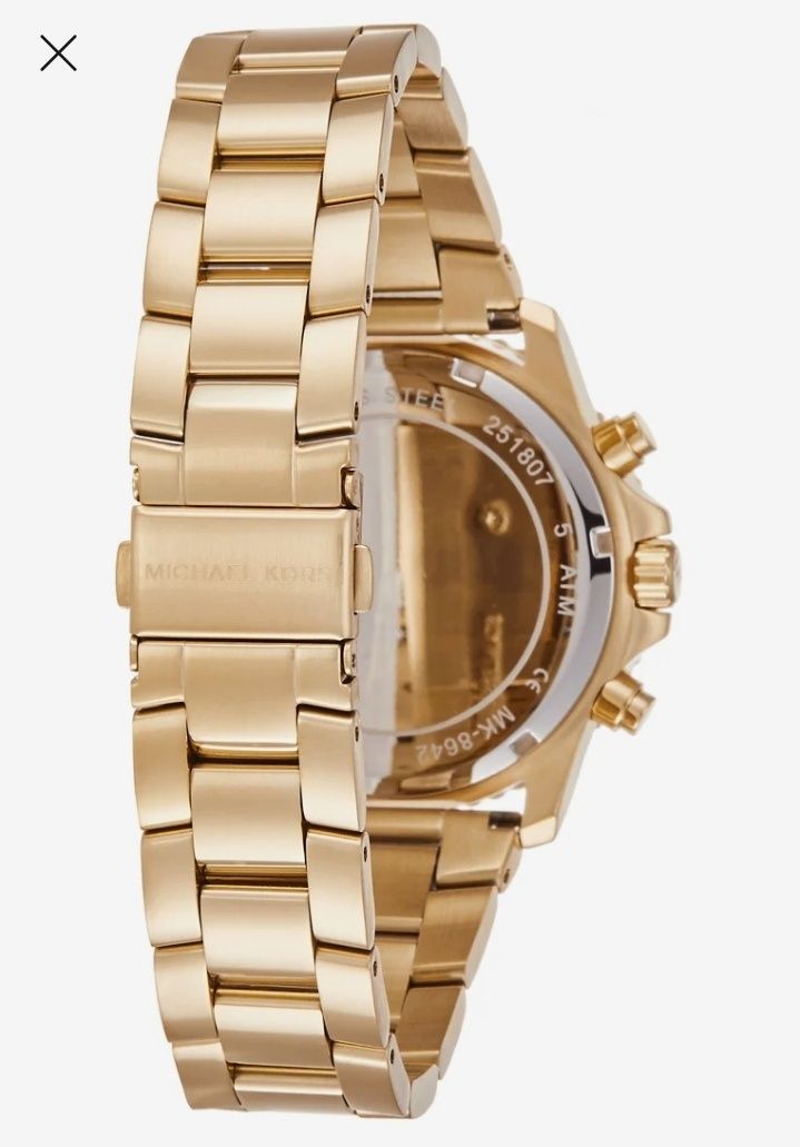 Michael Kors Theroux złoty zegarek Nowy!