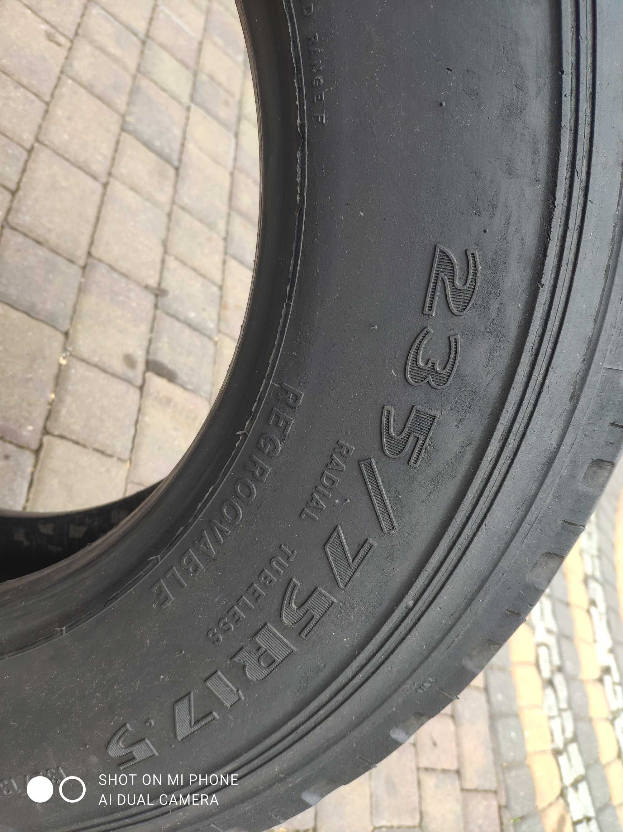 Opona Opony 235/75R17,5 " GOODYEAR G291 UniSteel przód naczepa przycze