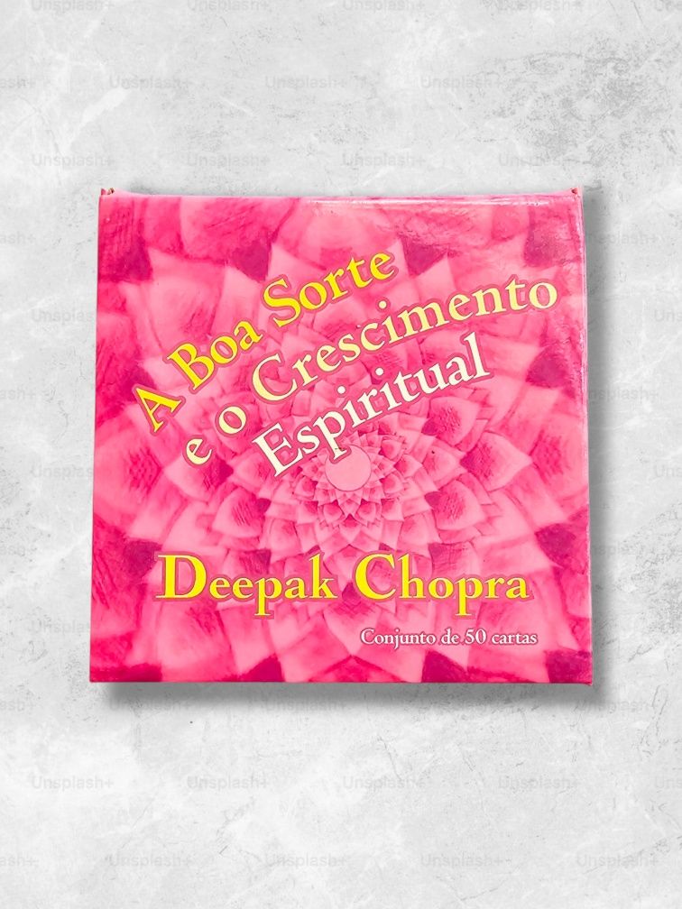 Baralho "A Boa Sorte e o Crescimento Espiritual" - Deepak Chopra