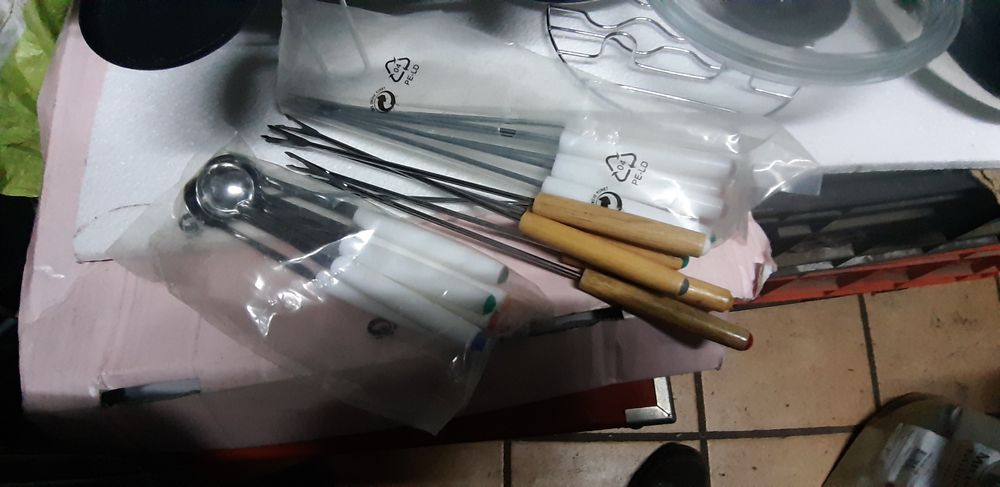 Utensílios de cozinha para campismo
