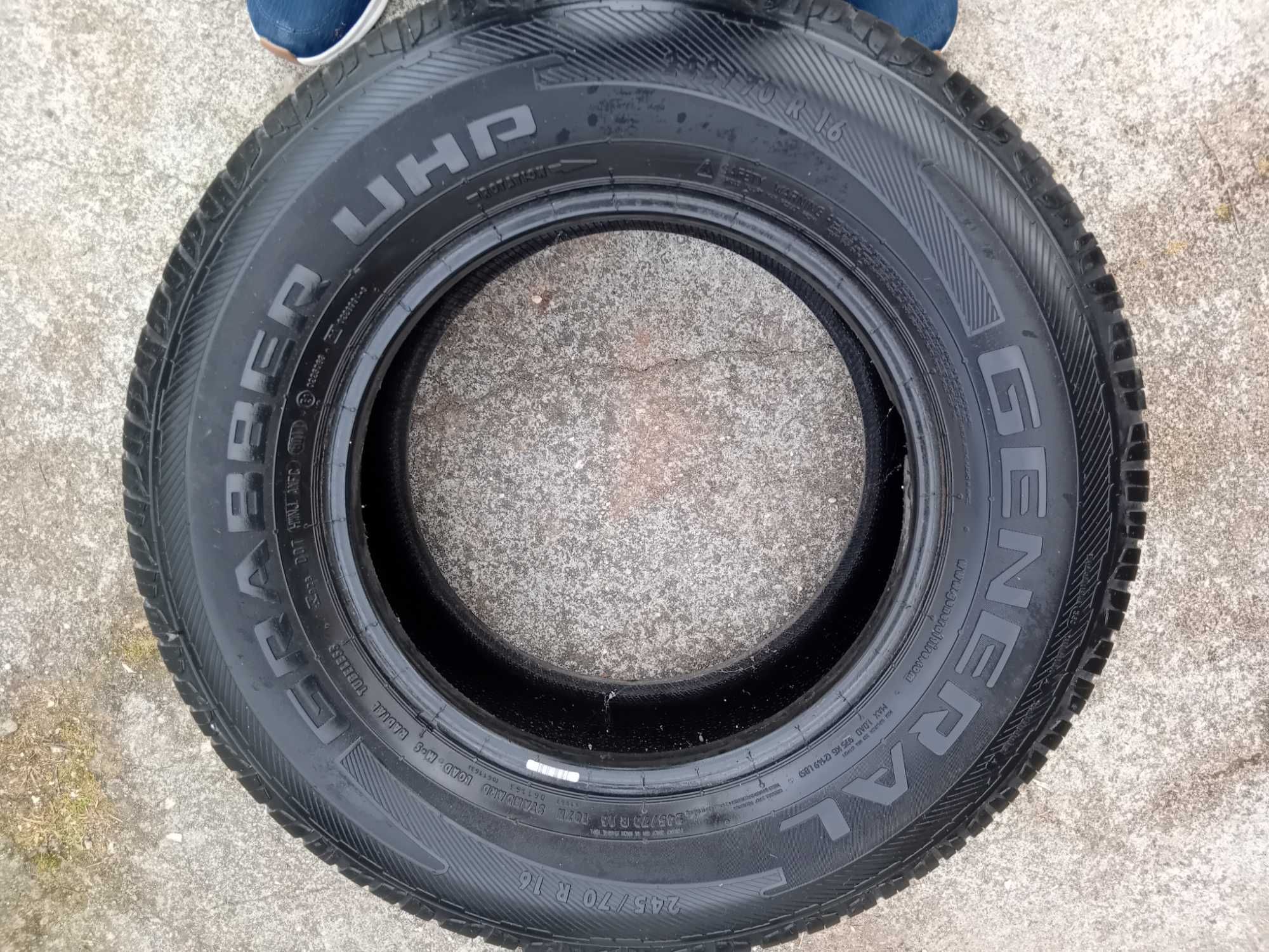 4 pneus  245/70/R16 smi novos
