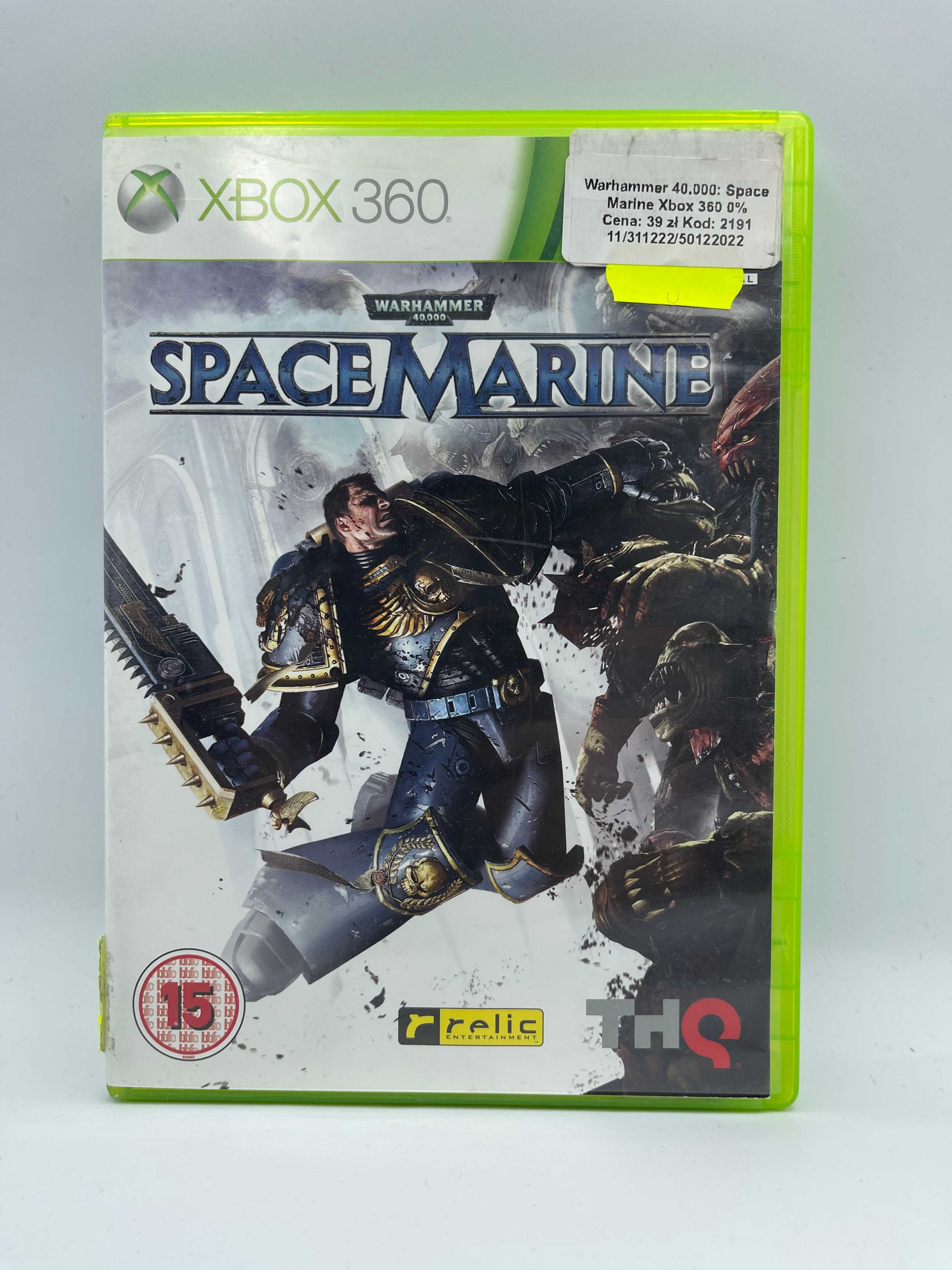 Warhammer 40000 Space Marine Xbox 360