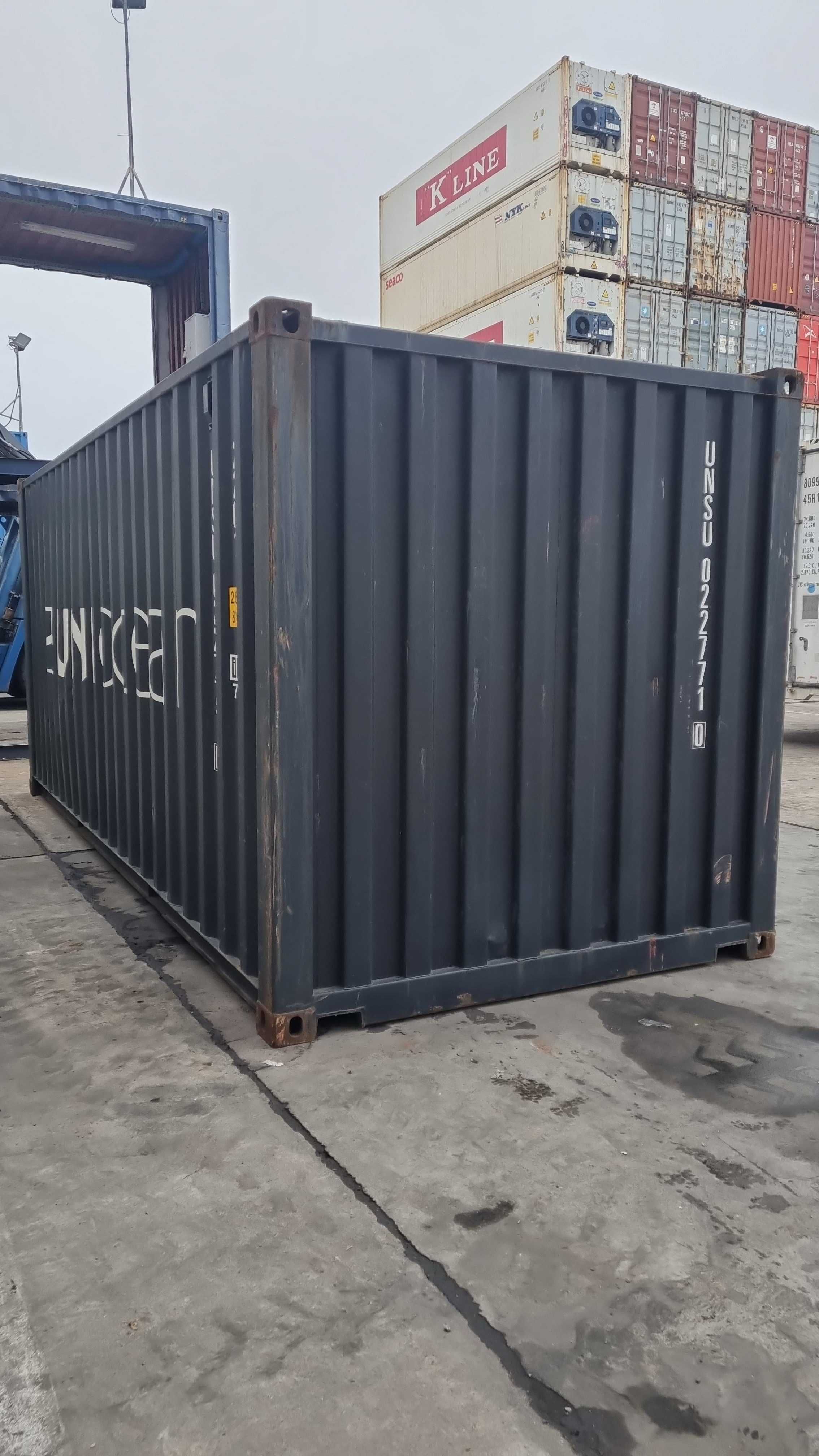Kontener morski 20'DC 2021 rok – idealne do transportu i magazynowania