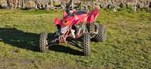 Suzuki  LTR450 Ostry tłok, porting