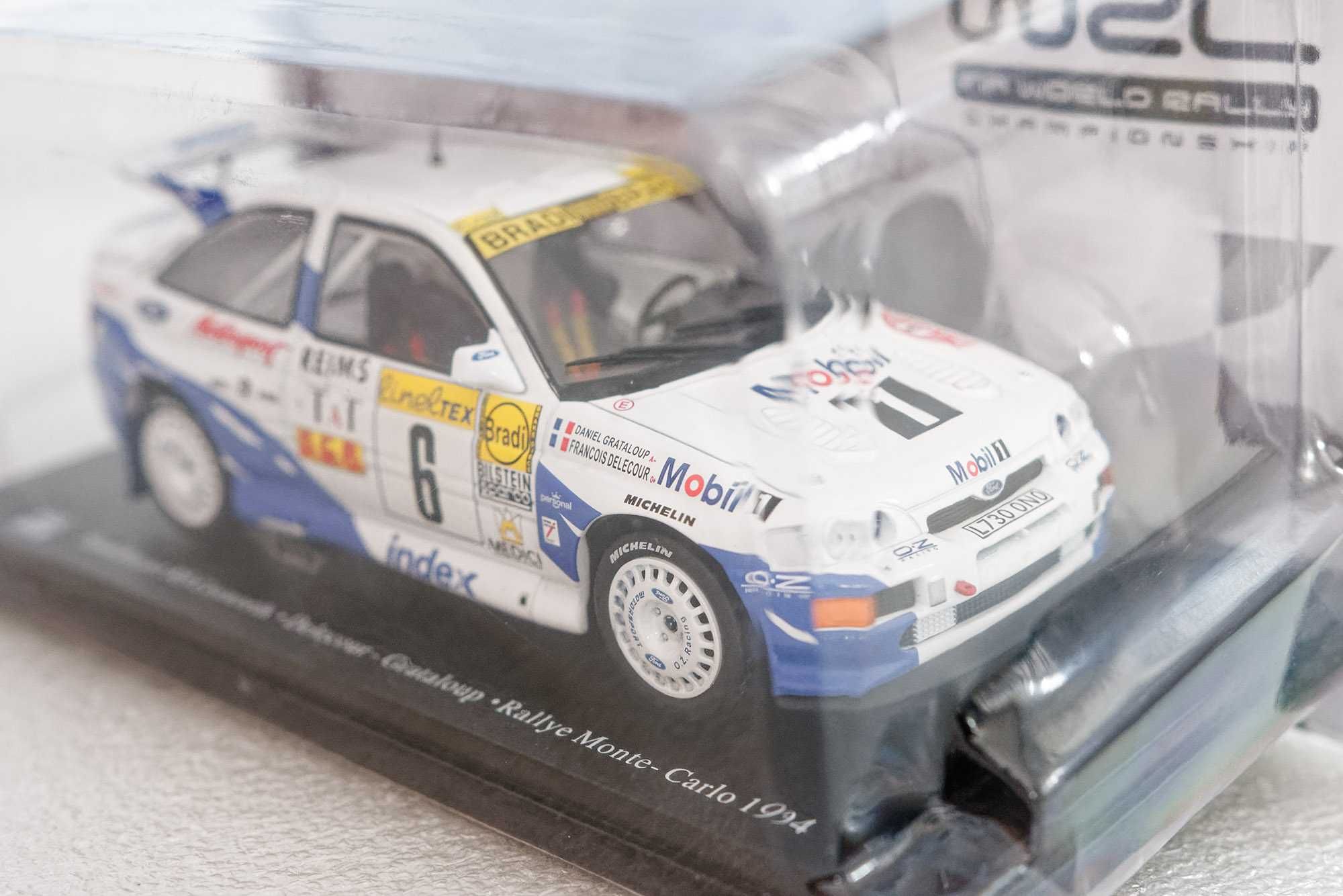 FORD ESCORT RS COSWORTH 1:24 Hachette WRC 1994 Francois Delecour