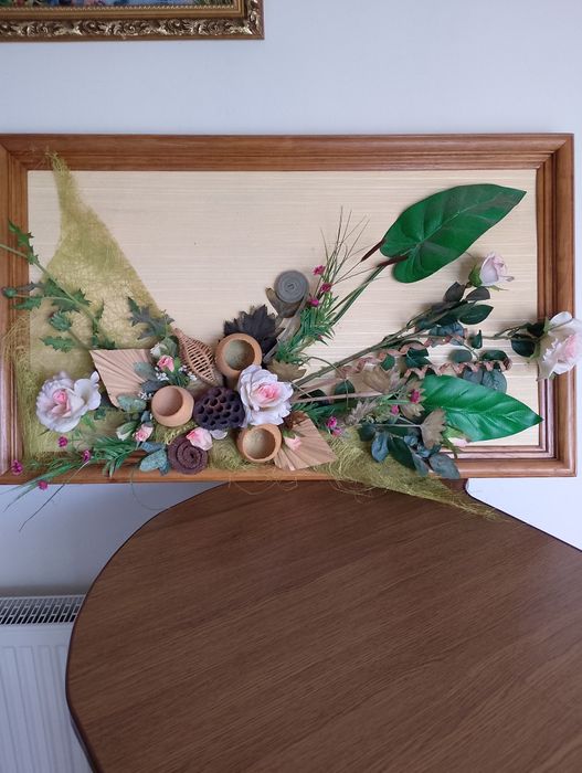 Пано картина із квітами