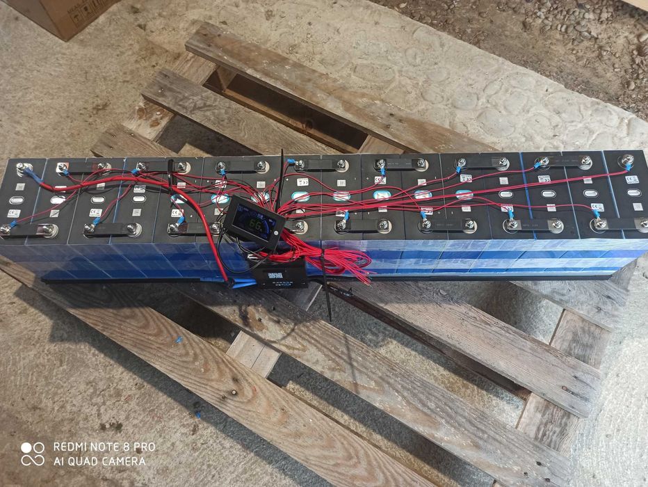 Bank Energii 48V Ogniwa LiFePo4 16 x 360Ah z BMS 150A skonfigurowany