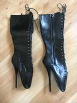Ekstremalne kozaki 43 Trans Crossdress baletki ballet boots 35-46 EU