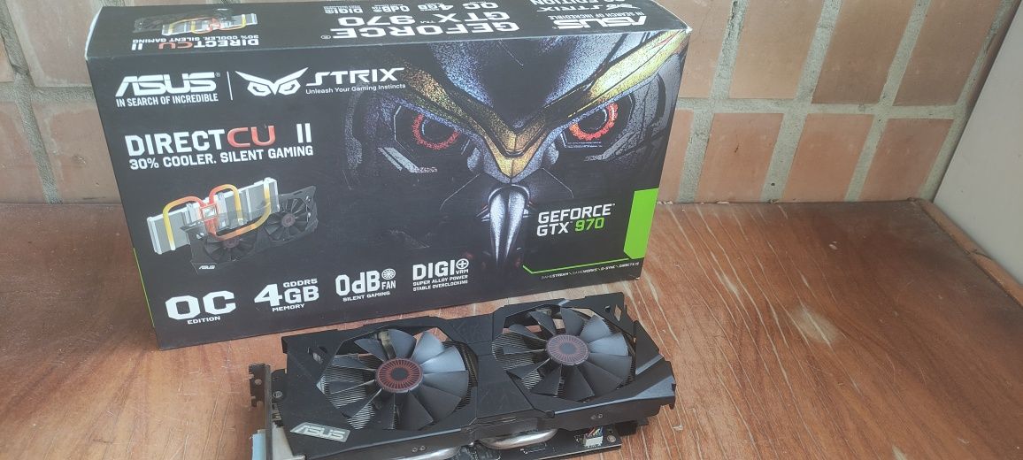 Gtx 970  asus strix 4 gb oc