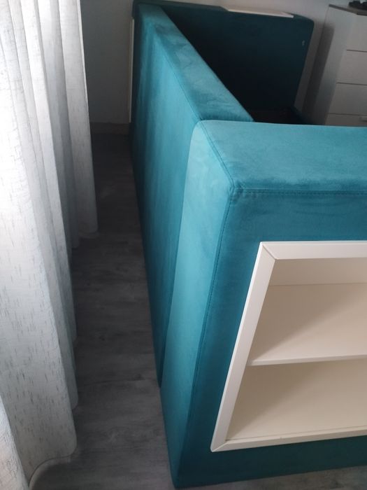 Cama de solteiro com gaveta de nido para outro colchão