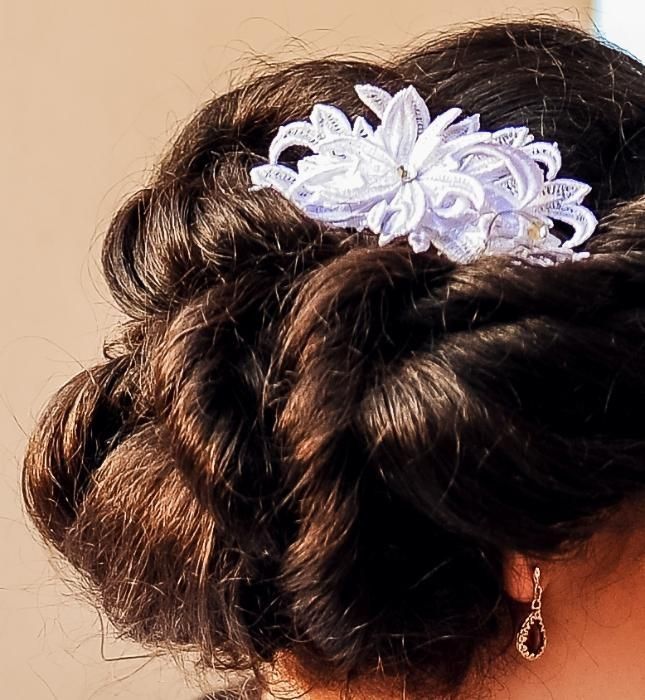 Suknia ślubna koronka muślin 38