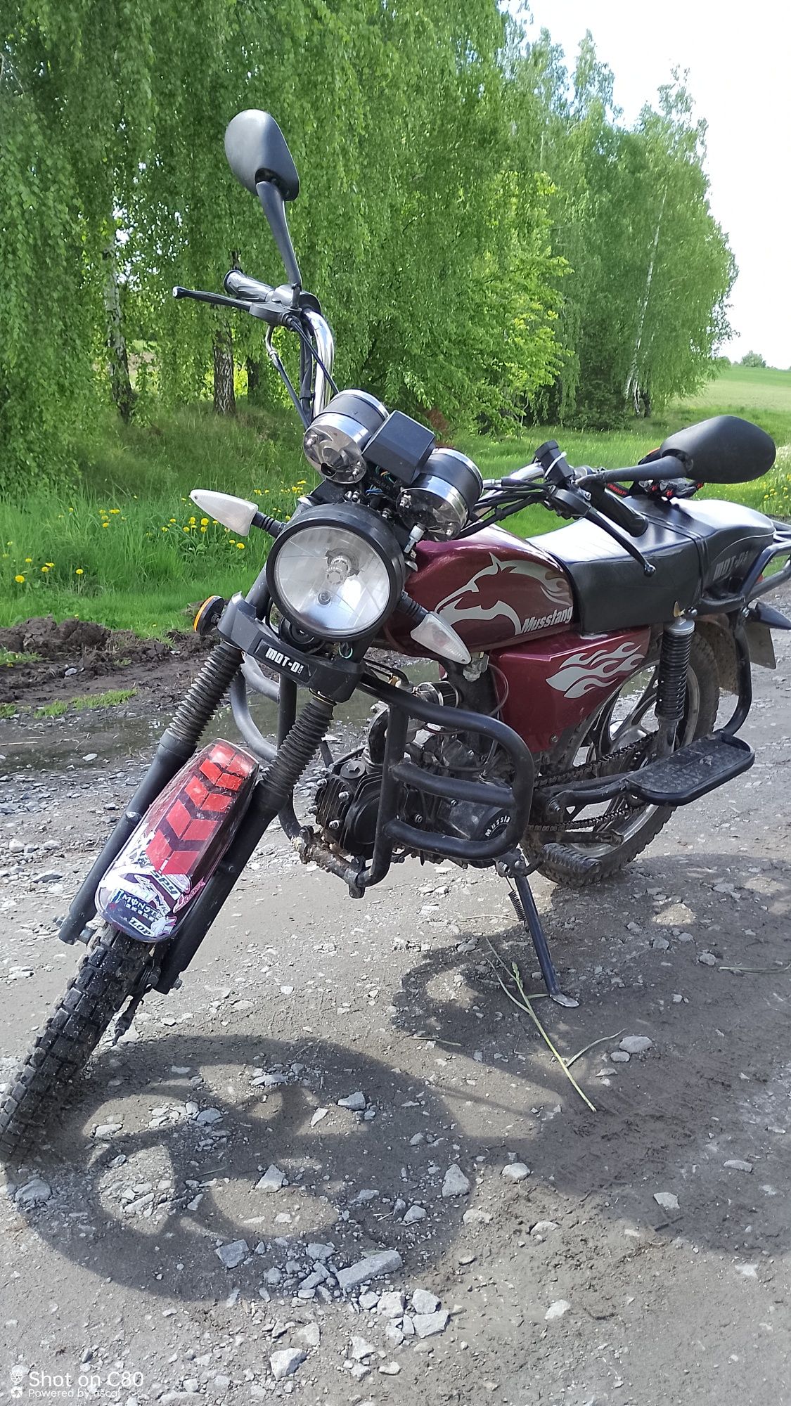 Продам альфу мустанг 125