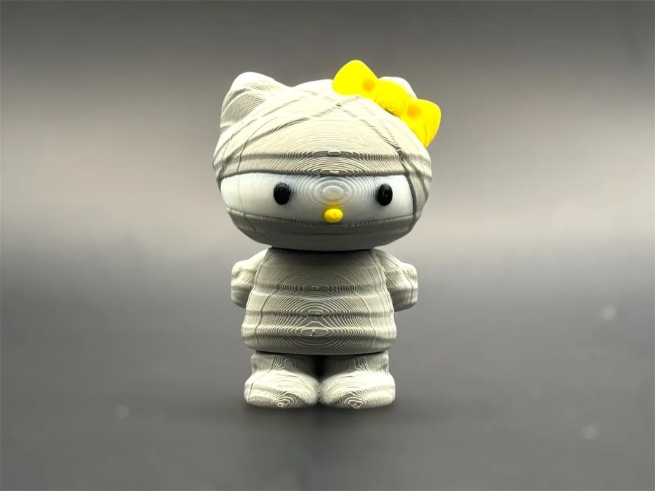 Figura Hello Kitty Flexível (Múmia)