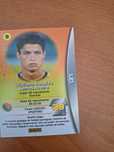 Carta rookie Cristiano Ronaldo 2002/2003 Panini