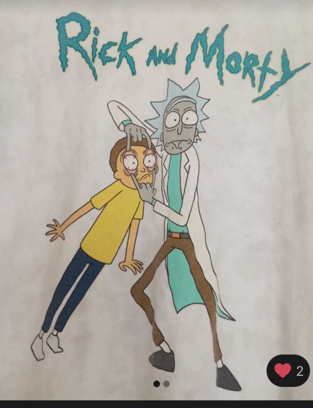 Rick and Morty SML t shirt unisex z USA