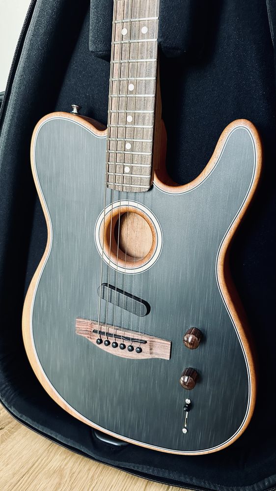 Fender Acoustasonic Player Telecaster BRSH BK (możliwa zamiana)