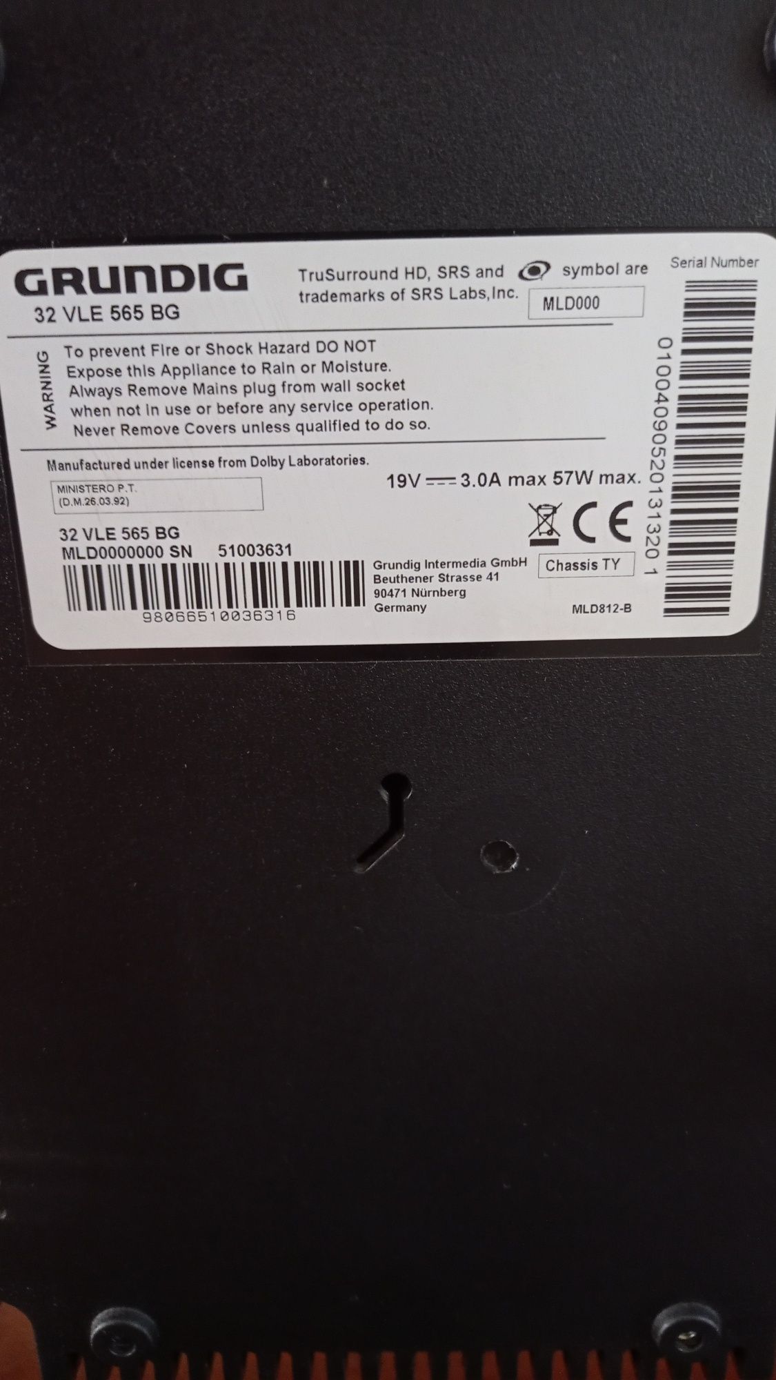 Telewizor LED/HDR 32cale Grundig