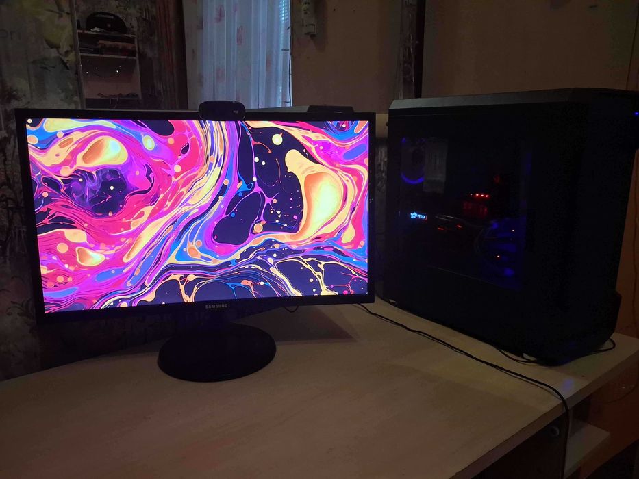 ПРОДАЖА Игрового ПК Radeon RX 470 + Монитор Samsung В Комплекте!