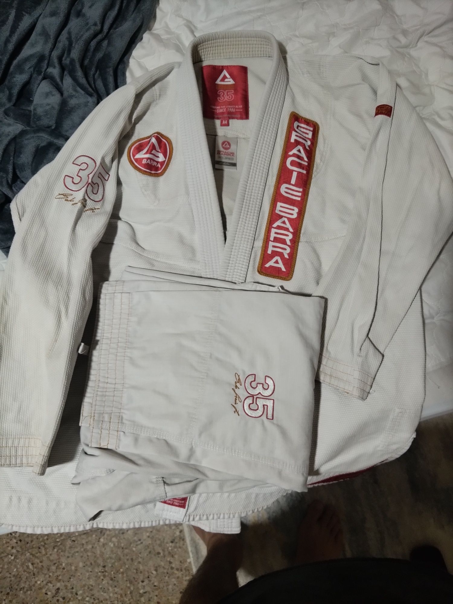 Kimono A4 Gracie barra 35 anos