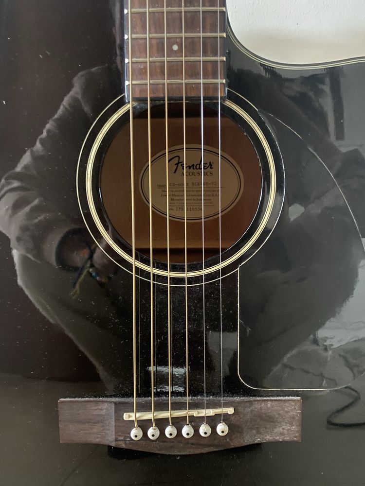 Guitarra acustica fender
