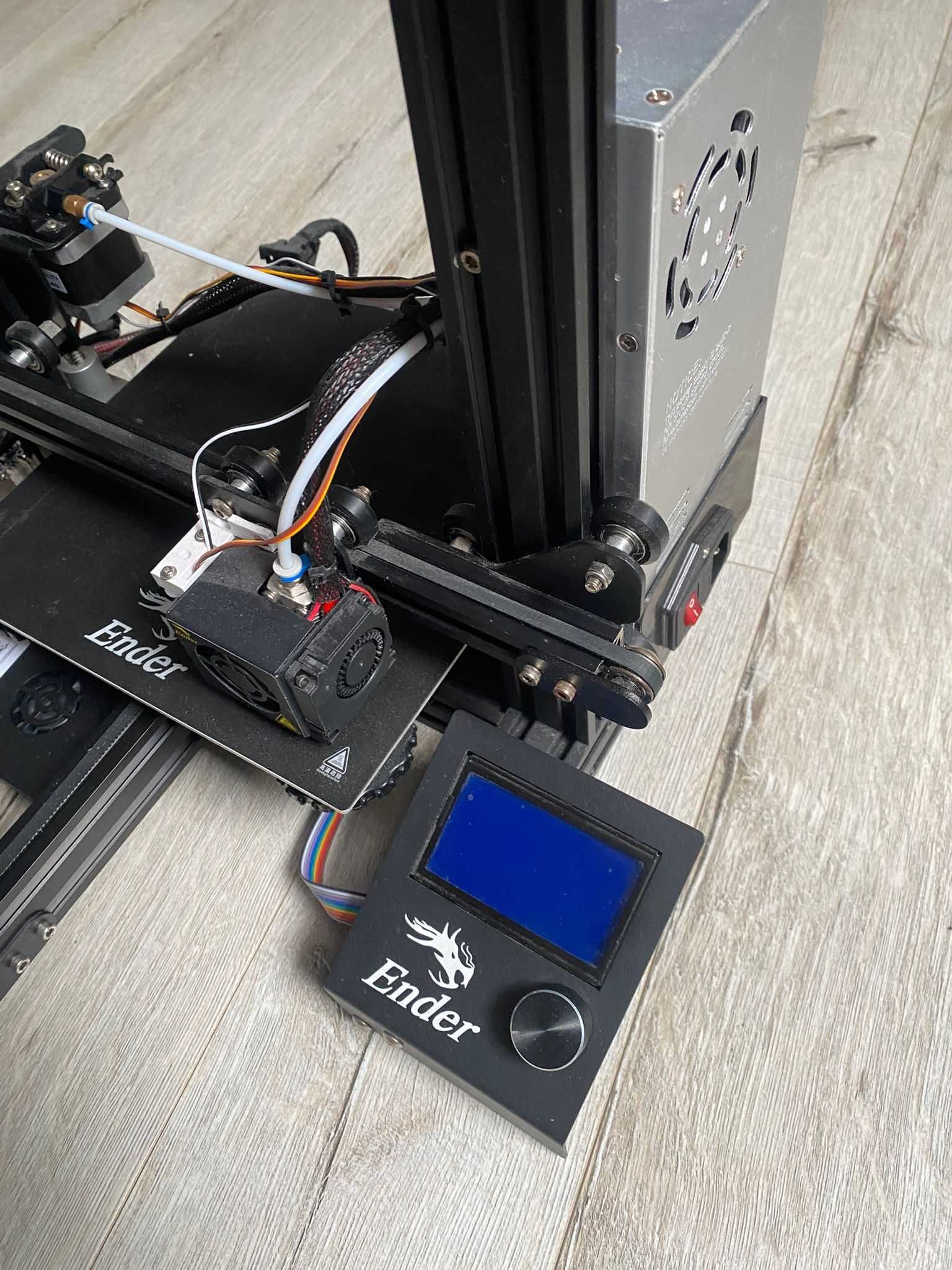 Ender 3 + BLTouch (oryginalny) + filament ABS x2