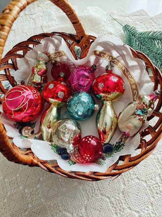 Ёлочные игрушки ссср