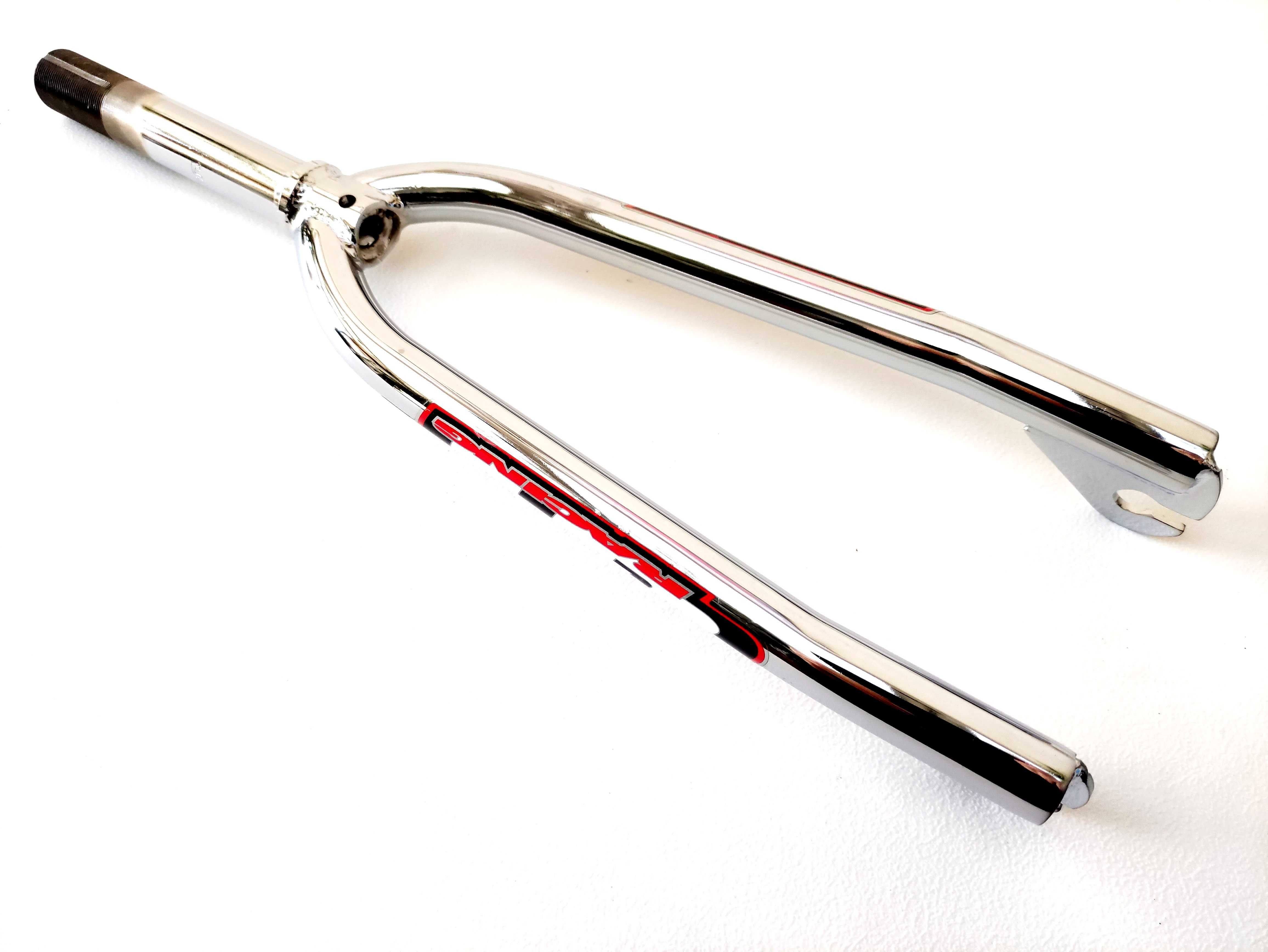 Nowy Widelec GT Racing Cr-Mo BMX 1" Chrome 20" 780 gram