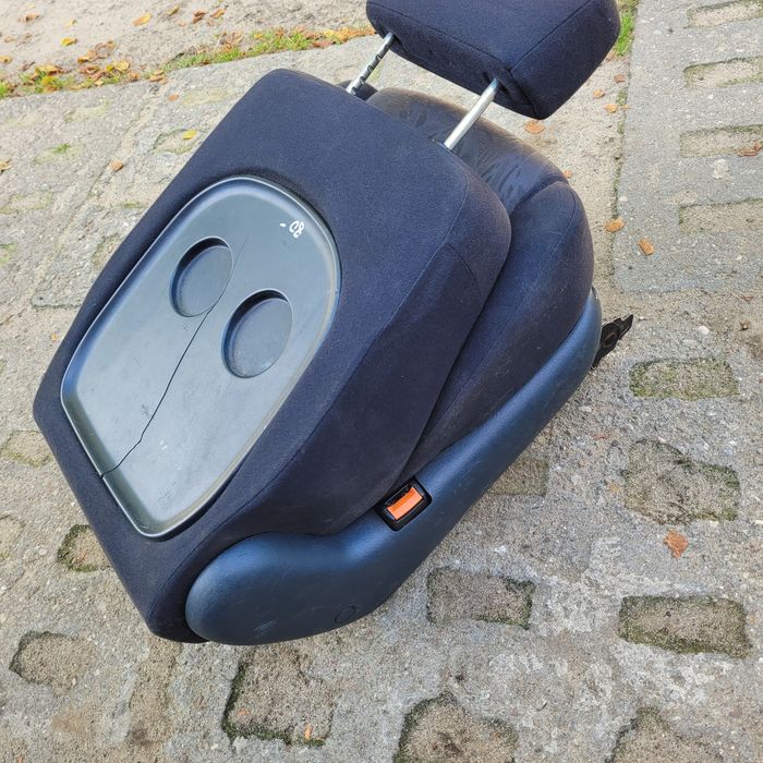 Fotel z fotelikiem tył lewy drugi trzeci rząd vw sharan Alhambra