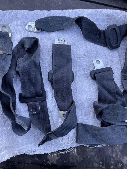 Ремни безопасности СССР НОРМА NORMA новые пара передні ВАЗ ГАЗ АЗЛК ИЖ