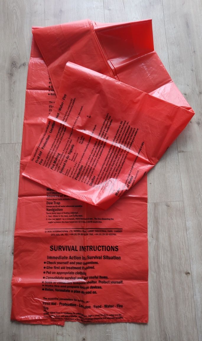 Worek ratunkowy survival first aid