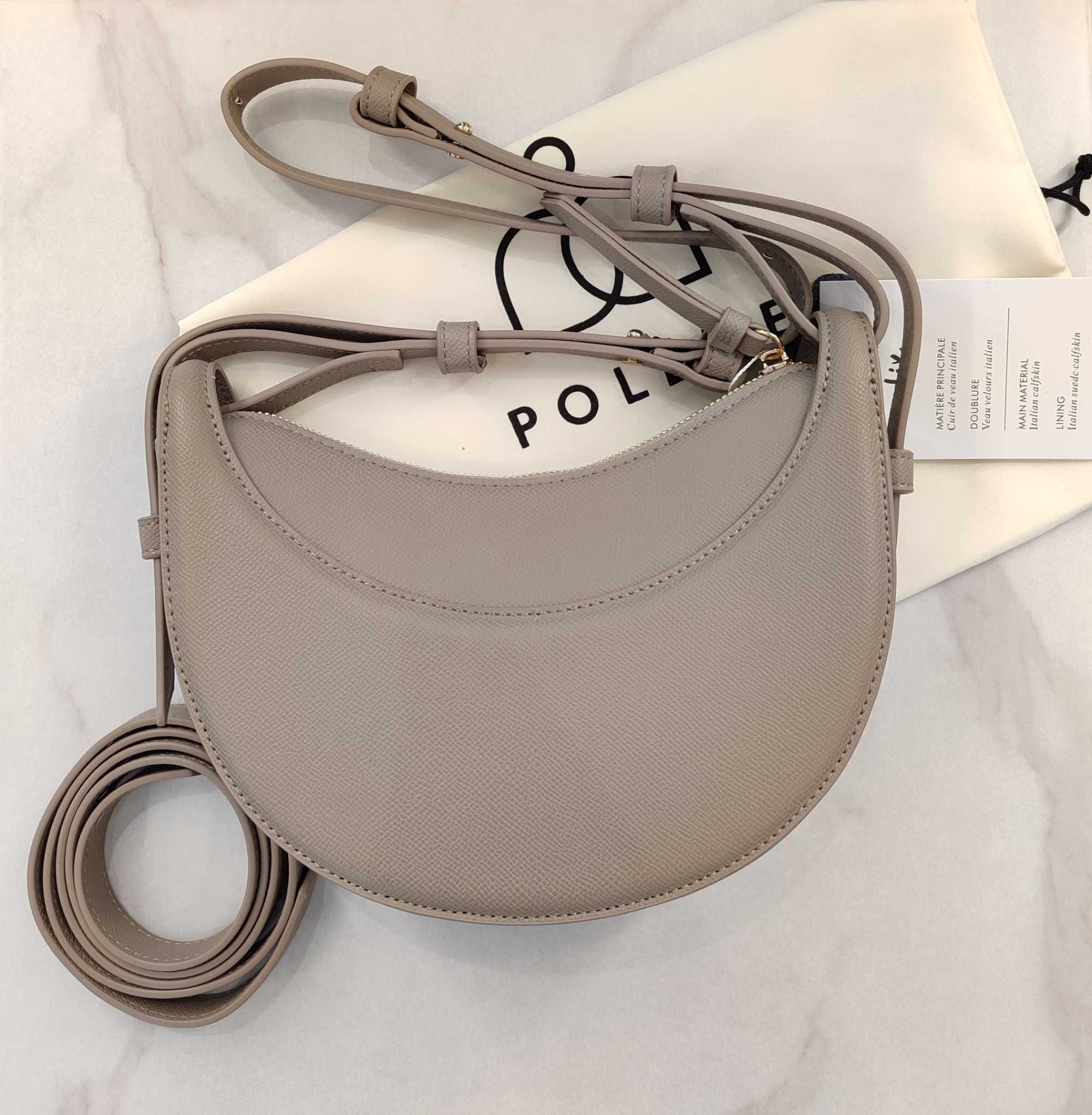 Сумка Polene Bag - N°10 - Monochrome Grey