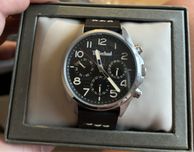 Timberland zegarek elegancki Czarny/Skóra 44 mm ref. 14844JS/02