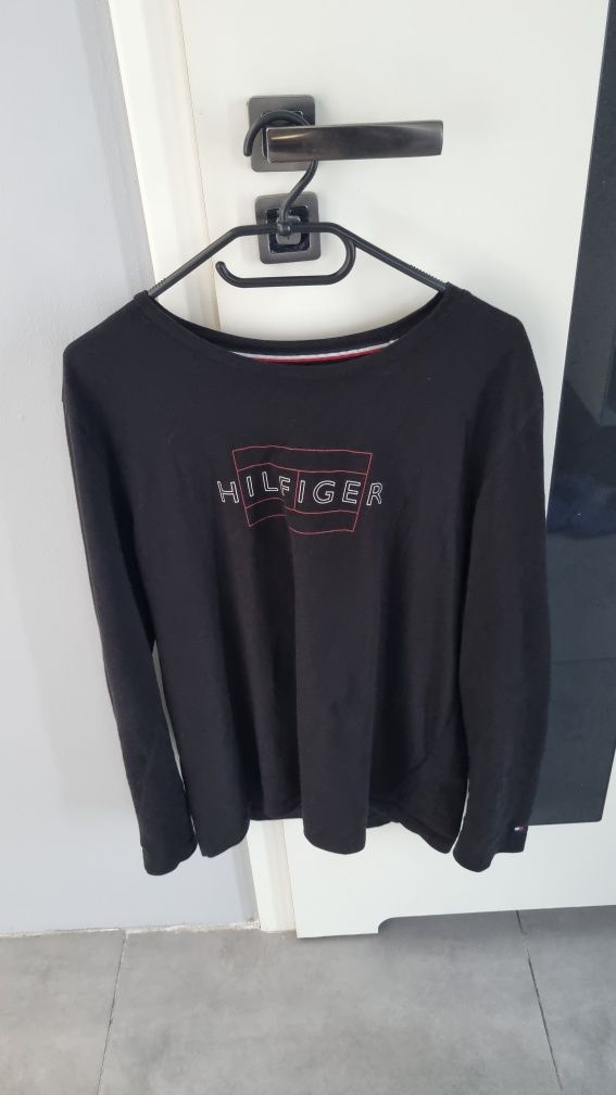Bluzka na długi rękaw Tommy Hilfiger rozmiar l