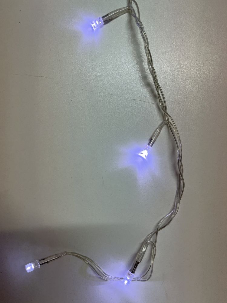 Fita/grinalda luminosa 80 lâmpadas para decoração